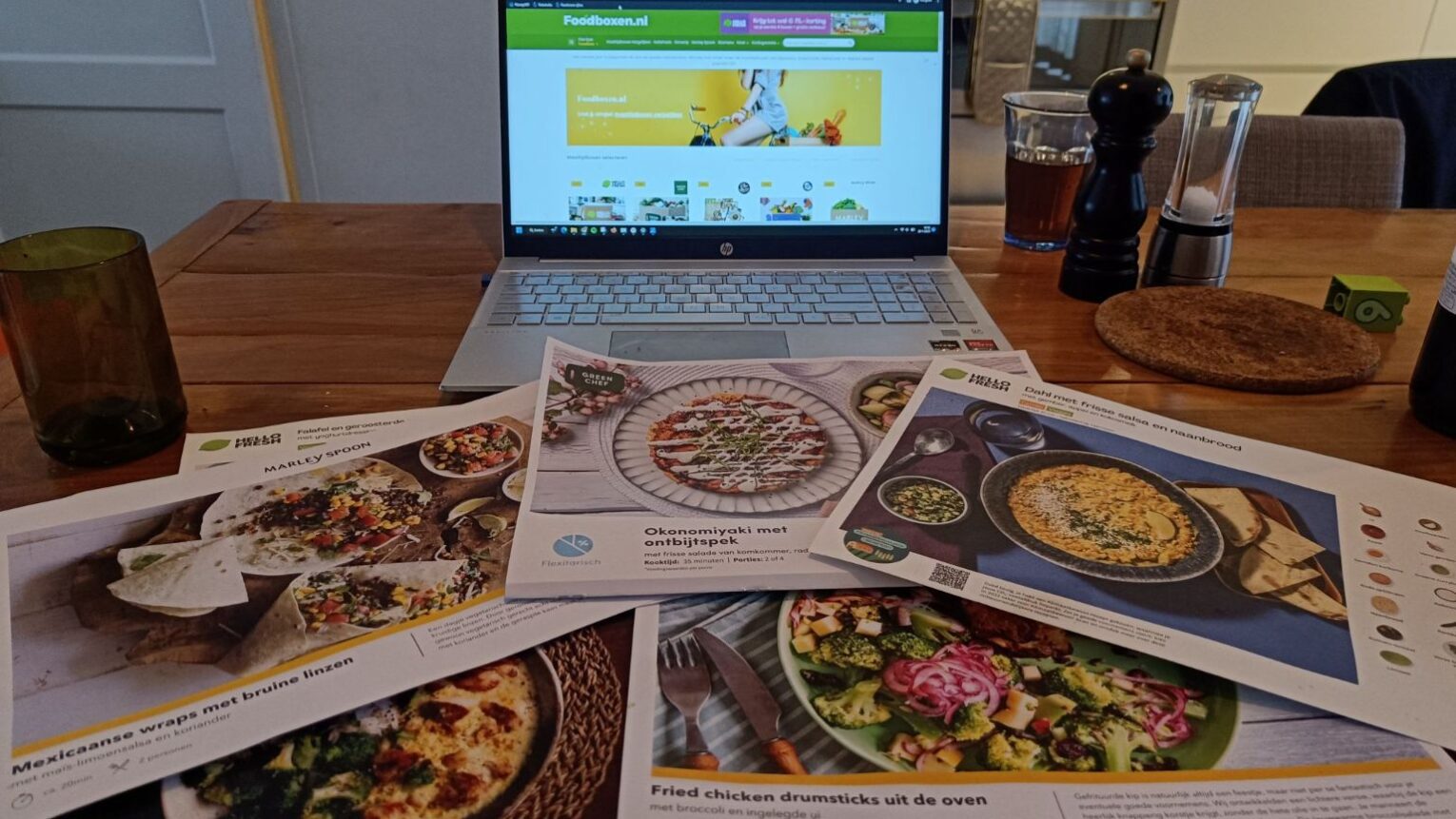 maaltijdboxen vergelijken