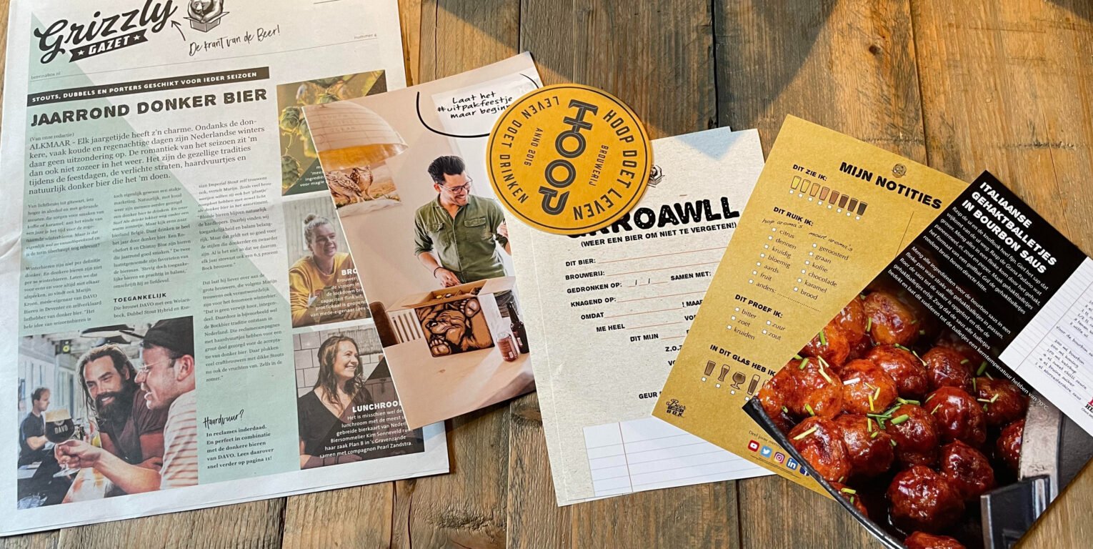 Dit krijg je erbij in Beer in a Box