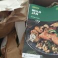 Menu en recepten in de doos