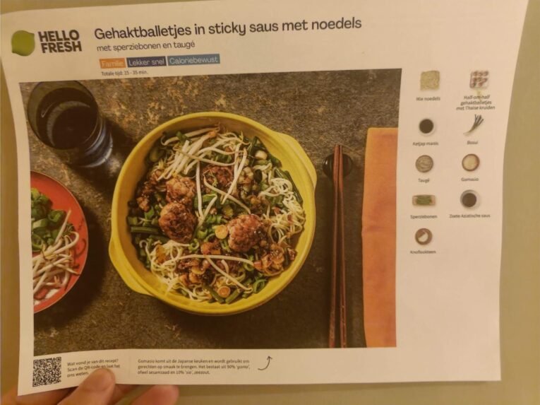 HelloFresh voor een drukke gezinsweek: gemak, kosten en koelkast-tetris